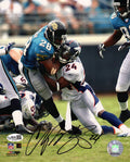 Champ Bailey Signed Denver Broncos Tackle Action vs Jaguars 8x10 Photo - (JSA) - BAI08P300 - Champ Bailey Signed Denver Broncos Tackle Action vs Jaguars 8x10 Photo - (JSA) product image