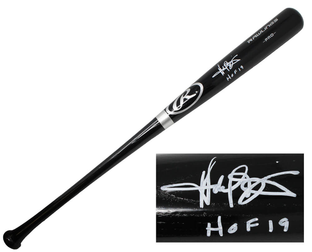 Harold Baines Signed Rawlings Pro Black Baseball Bat w/HOF'19 (Beckett) - BAIBAT101 - Harold Baines Signed Rawlings Pro Black Baseball Bat w/HOF'19 (Beckett) product image