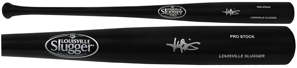 Harold Baines Signed Louisville Slugger Pro Stock Black Baseball Bat - BAIBAT102 - Harold Baines Signed Louisville Slugger Pro Stock Black Baseball Bat product image