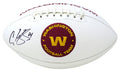 Champ Bailey Signed Washington Football Team Jarden Logo White Panel Full Size Football - BAIFTB300 - Champ Bailey Signed Washington Football Team Jarden Logo White Panel Full Size Football product image