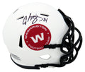 Champ Bailey Signed Washington Football Team Lunar Eclipse Riddell Speed Mini Helmet - BAIMIN300 - Champ Bailey Signed Washington Football Team Lunar Eclipse Riddell Speed Mini Helmet product image