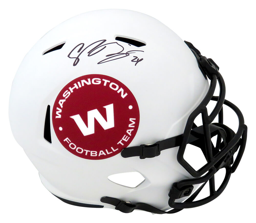 Champ Bailey Signed Washington Football Team Lunar Eclipse Riddell Full Size Speed Replica Helmet - BAIREP300 - Champ Bailey Signed Washington Football Team Lunar Eclipse Riddell Full Size Speed Replica Helmet product image