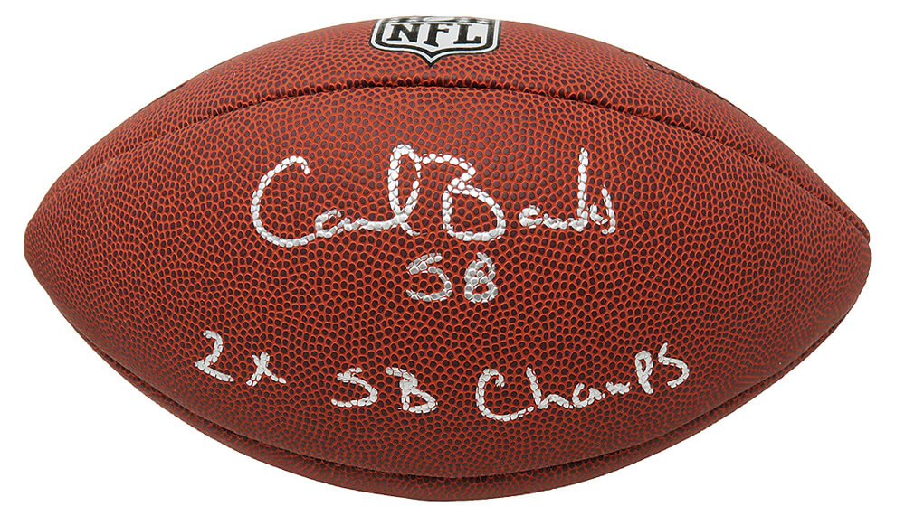 Carl Banks Signed Wilson Limited Full Size NFL Football w/2x SB Champs - BANFTB300 - Carl Banks Signed Wilson Limited Full Size NFL Football w/2x SB Champs product image
