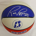 Rick Barry Signed Red, White & Blue Basketball - BARBSK205 - Rick Barry Signed Red, White & Blue Basketball product image