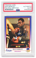 Iran Barkley Signed 1991 Kayo Boxing Trading Card #67 - (PSA Encapsulated) - BARCAR502 - Iran Barkley Signed 1991 Kayo Boxing Trading Card #67 - (PSA Encapsulated) product image