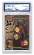 Iran Barkley Signed 1991 Ringlords Boxing Card #25 - (PSA Encapsulated) - BARCAR505 - Iran Barkley Signed 1991 Ringlords Boxing Card #25 - (PSA Encapsulated) product image