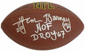 Lem Barney Signed Wilson NFL Full Size Super Grip Football w/HOF 92 & DROY 67 - BARFTB300 - Lem Barney Signed Wilson NFL Full Size Super Grip Football w/HOF 92 & DROY 67 product image