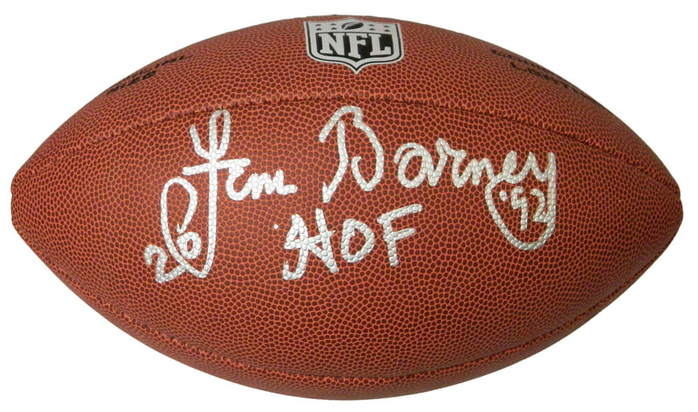 Lem Barney Signed Wilson Limited Full Size NFL Football w/HOF'92 - BARFTB301 - Lem Barney Signed Wilson Limited Full Size NFL Football w/HOF'92 product image
