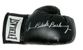 Iran Barkley Signed Everlast Black Boxing Glove w/Blade - BARGLV502 - Iran Barkley Signed Everlast Black Boxing Glove w/Blade product image
