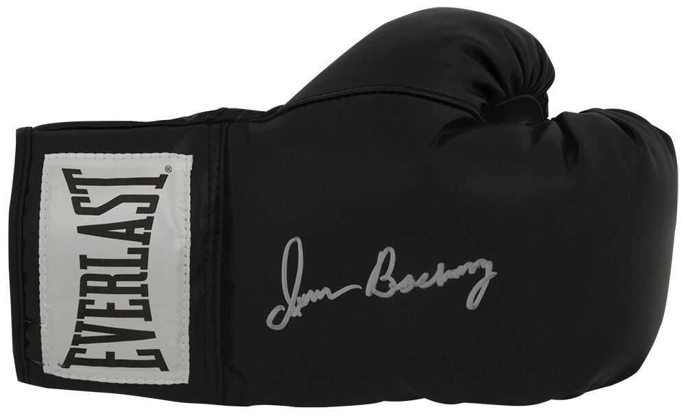 Iran Barkley Signed Everlast Black Boxing Glove - BARGLV504 - Iran Barkley Signed Everlast Black Boxing Glove product image