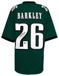 Saquon Barkley Signed Dark Green Custom Football Jersey - (Beckett) - BARJRY314 - Saquon Barkley Signed Dark Green Custom Football Jersey - (Beckett) product image
