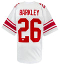Saquon Barkley Signed White Custom Football Jersey - (Beckett COA) - BARJRY317 - Saquon Barkley Signed White Custom Football Jersey - (Beckett COA) product image