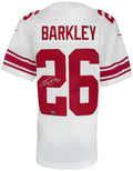 Saquon Barkley Signed New York Giants White Nike Limited Football Jersey - (Fanatics) - BARJRY318 - Saquon Barkley Signed New York Giants White Nike Limited Football Jersey - (Fanatics) product image