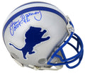 Lem Barney Signed Lions Throwback Riddell Mini Helmet w/HOF'92 - BARMIN302 - Lem Barney Signed Lions Throwback Riddell Mini Helmet w/HOF'92 product image