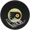 Bill Barber Signed Flyers Logo Hockey Puck - BARPUC403 - Bill Barber Signed Flyers Logo Hockey Puck product image