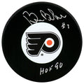 Bill Barber Signed Philadelphia Flyers Hockey Puck w/HOF'90 - BARPUC404 - Bill Barber Signed Philadelphia Flyers Hockey Puck w/HOF'90 product image