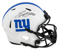 Saquon Barkley Signed New York Giants LUNAR Eclipse Riddell Full Size Speed Replica Helmet - (Fanatics) - BARREP302 - Saquon Barkley Signed New York Giants LUNAR Eclipse Riddell Full Size Speed Replica Helmet - (Fanatics) product image