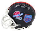 Mark Bavaro Signed New York Giants Super Bowl XXI & XXV Champs Logo Riddell Mini Helmet - BAVMIN301 - Mark Bavaro Signed New York Giants Super Bowl XXI & XXV Champs Logo Riddell Mini Helmet product image