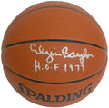 Elgin Baylor Signed Spalding Indoor/Outdoor Basketball w/HOF 1977 - BAYBSK200 - Elgin Baylor Signed Spalding Indoor/Outdoor Basketball w/HOF 1977 product image