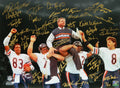 1985 Chicago Bears Team Signed Super Bowl XX Ditka Carried Off Field Spotlight 16x20 Photo LE/20 (31 Sigs) - BEA16P332 - 1985 Chicago Bears Team Signed Super Bowl XX Ditka Carried Off Field Spotlight 16x20 Photo LE/20 (31 Sigs) product image