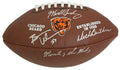 Dick Butkus & Mike Singletary & Brian Urlacher Signed Bears Logo Football w/Monsters of the Midway - BEAFTB301 - Dick Butkus & Mike Singletary & Brian Urlacher Signed Bears Logo Football w/Monsters of the Midway product image