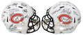 1985 Bears Team Signed Chicago Bears Flat White Matte Riddell Full Size Speed Replica Helmet LE/34 (28 Sigs) - BEAREP323 - 1985 Bears Team Signed Chicago Bears Flat White Matte Riddell Full Size Speed Replica Helmet LE/34 (28 Sigs) product image