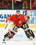 Ed Belfour Signed Chicago Blackhawks Hockey Goalie Action 16x20 Photo - BEL16P403 - Ed Belfour Signed Chicago Blackhawks Hockey Goalie Action 16x20 Photo product image
