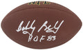Bobby Bell Signed Wilson Super Grip Full Size NFL Football w/HOF'83 - BELFTB311 - Bobby Bell Signed Wilson Super Grip Full Size NFL Football w/HOF'83 product image
