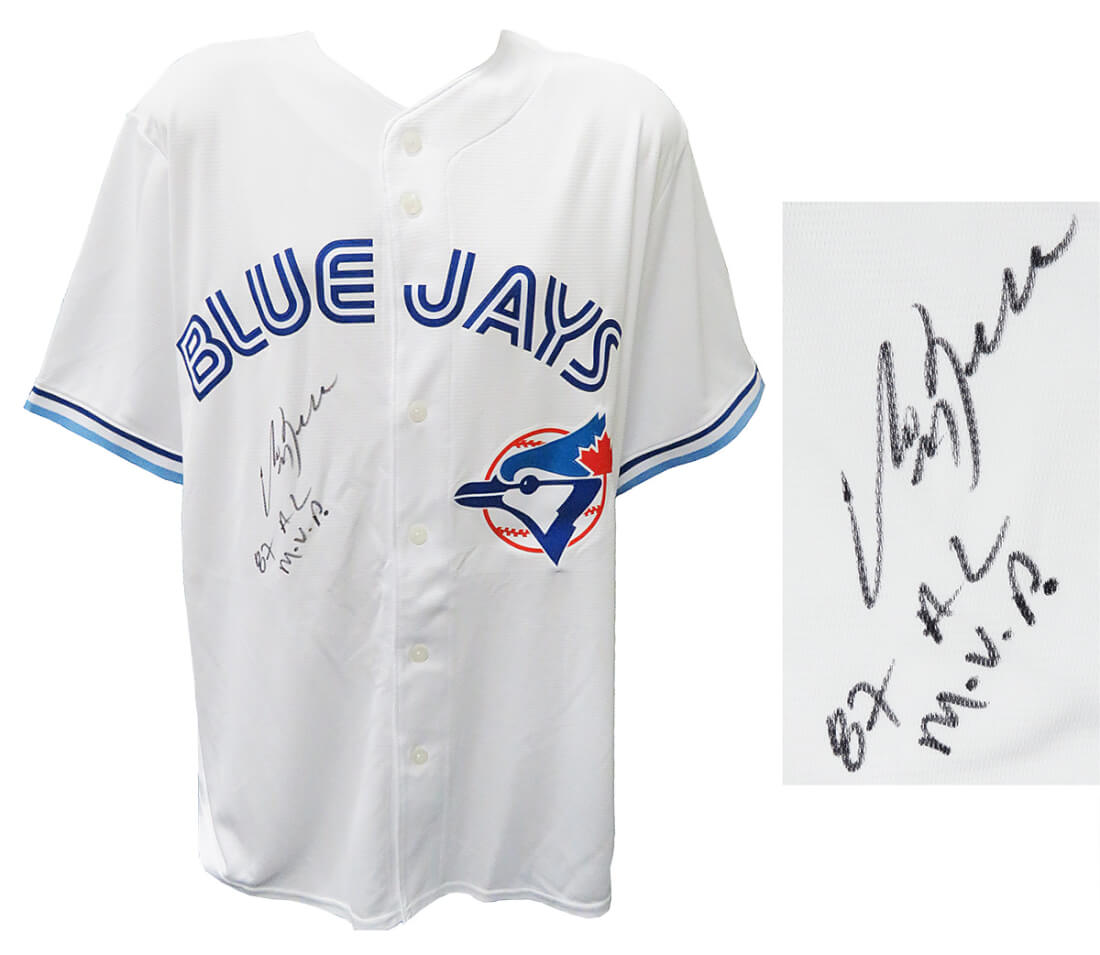 George Bell Signed Toronto Blue Jays White Throwback Cooperstown Collection Majestic Replica Baseball Jersey w/87 AL MVP - BELJRY100 - George Bell Signed Toronto Blue Jays White Throwback Cooperstown Collection Majestic Replica Baseball Jersey w/87 AL MVP product image