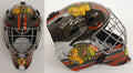 Ed Belfour Signed Chicago Blackhawks Replica Hockey Goalie Mask w/HOF 11 - BELMAS404 - Ed Belfour Signed Chicago Blackhawks Replica Hockey Goalie Mask w/HOF 11 product image