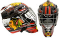 Ed Belfour Signed Chicago Blackhawks Franklin Replica Hockey Goalie Mask w/The Eagle - BELMAS410 - Ed Belfour Signed Chicago Blackhawks Franklin Replica Hockey Goalie Mask w/The Eagle product image