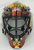 Ed Belfour Signed Chicago Blackhawks Mini Hockey Goalie Mask - BELMIN402 - Ed Belfour Signed Chicago Blackhawks Mini Hockey Goalie Mask product image