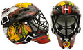 Ed Belfour Signed Chicago Blackhawks Franklin Mini Hockey Goalie Mask - BELMIN403 - Ed Belfour Signed Chicago Blackhawks Franklin Mini Hockey Goalie Mask product image