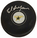 Ed Belfour Signed Dallas Stars Logo Hockey Puck - BELPUC403 - Ed Belfour Signed Dallas Stars Logo Hockey Puck product image