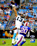 Kelvin Benjamin Signed Carolina Panthers One Handed Catch 8x10 Photo (Beckett) - BEN08P305 - Kelvin Benjamin Signed Carolina Panthers One Handed Catch 8x10 Photo (Beckett) product image