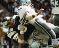 Bill Bergey Signed Philadelphia Eagles Tackle vs Cowboys Action 8x10 Photo - BER08P311TW - Bill Bergey Signed Philadelphia Eagles Tackle vs Cowboys Action 8x10 Photo product image