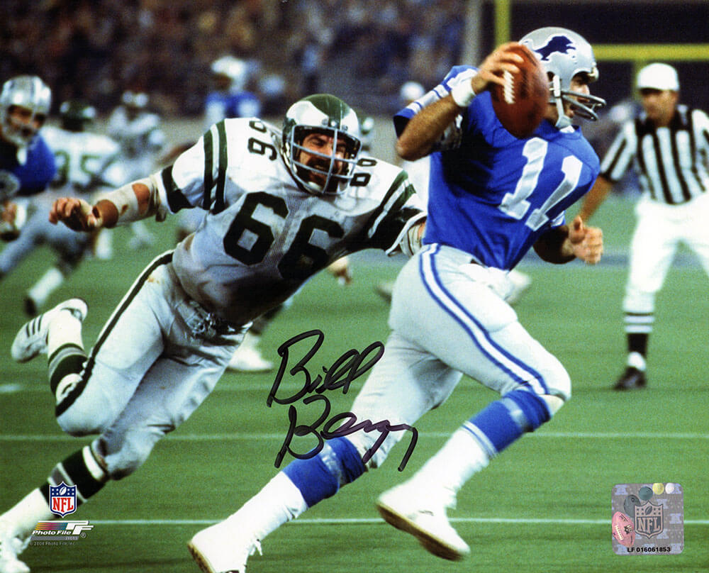 Bill Bergey Signed Philadelphia Eagles vs Lions Action 8x10 Photo - BER08P312TW - Bill Bergey Signed Philadelphia Eagles vs Lions Action 8x10 Photo product image