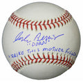 Corbin Bernsen Signed Rawlings Official MLB Baseball w/Dorn, Strike This Mother F**er Out - BERBSB501 - Corbin Bernsen Signed Rawlings Official MLB Baseball w/Dorn, Strike This Mother F**er Out product image
