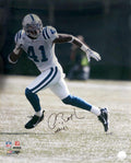 Antoine Bethea Signed Indianapolis Colts White Jersey Action 16x20 Photo - BET16P300 - Antoine Bethea Signed Indianapolis Colts White Jersey Action 16x20 Photo product image