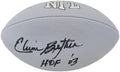 Elvin Bethea Signed Wilson MVP Silver Full Size Football w/HOF'03 - BETFTB302 - Elvin Bethea Signed Wilson MVP Silver Full Size Football w/HOF'03 product image
