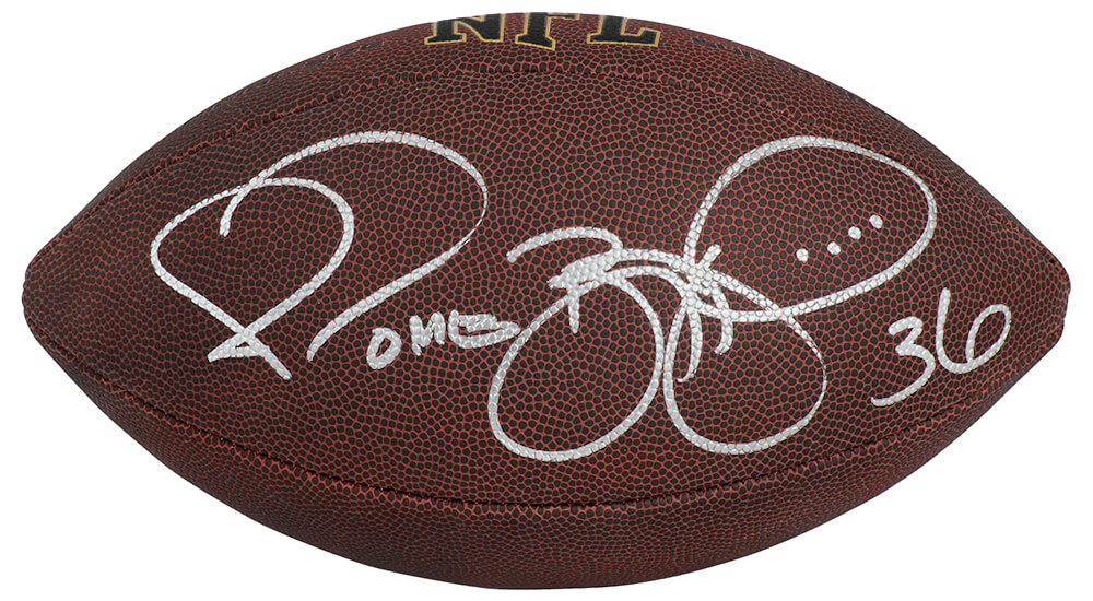 Jerome Bettis Signed Wilson Super Grip Full Size NFL Football - BETFTB310 - Jerome Bettis Signed Wilson Super Grip Full Size NFL Football product image