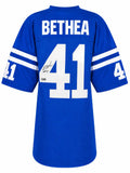 Antoine Bethea Signed Blue Custom Football Jersey - BETJRY310 - Antoine Bethea Signed Blue Custom Football Jersey product image