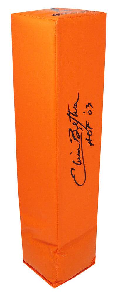 Elvin Bethea Signed Orange Endzone Football Pylon w/HOF'03 - BETPYL300 - Elvin Bethea Signed Orange Endzone Football Pylon w/HOF'03 product image