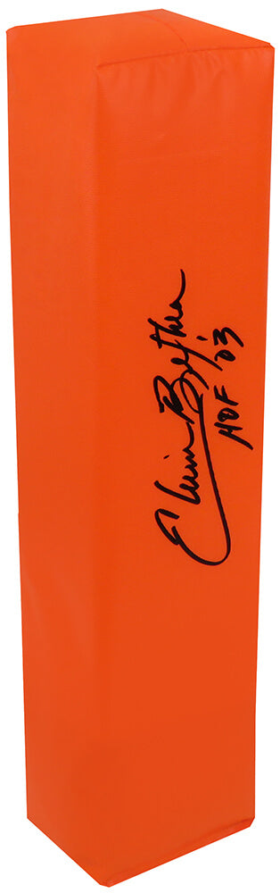 Elvin Bethea Signed Champro Orange Endzone Football Pylon w/HOF'03 - BETPYL301 - Elvin Bethea Signed Champro Orange Endzone Football Pylon w/HOF'03 product image