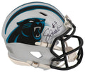 Steve Beuerlein Signed Carolina Panthers Riddell Speed Mini Helmet - BEUMIN300 - Steve Beuerlein Signed Carolina Panthers Riddell Speed Mini Helmet product image