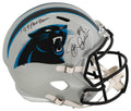 Steve Beuerlein Signed Carolina Panthers Riddell Full Size Speed Replica Helmet w/99 Pro Bowl - BEUREP300 - Steve Beuerlein Signed Carolina Panthers Riddell Full Size Speed Replica Helmet w/99 Pro Bowl product image