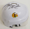 Bryan Bickell Signed Blackhawks White Hockey Mini Helmet - BICMIN400 - Bryan Bickell Signed Blackhawks White Hockey Mini Helmet product image