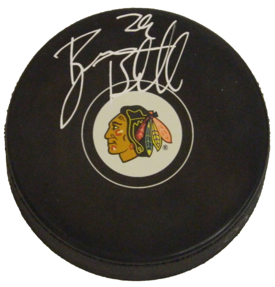 Bryan Bickell Signed Blackhawks Logo Hockey Puck - BICPUC400 - Bryan Bickell Signed Blackhawks Logo Hockey Puck product image
