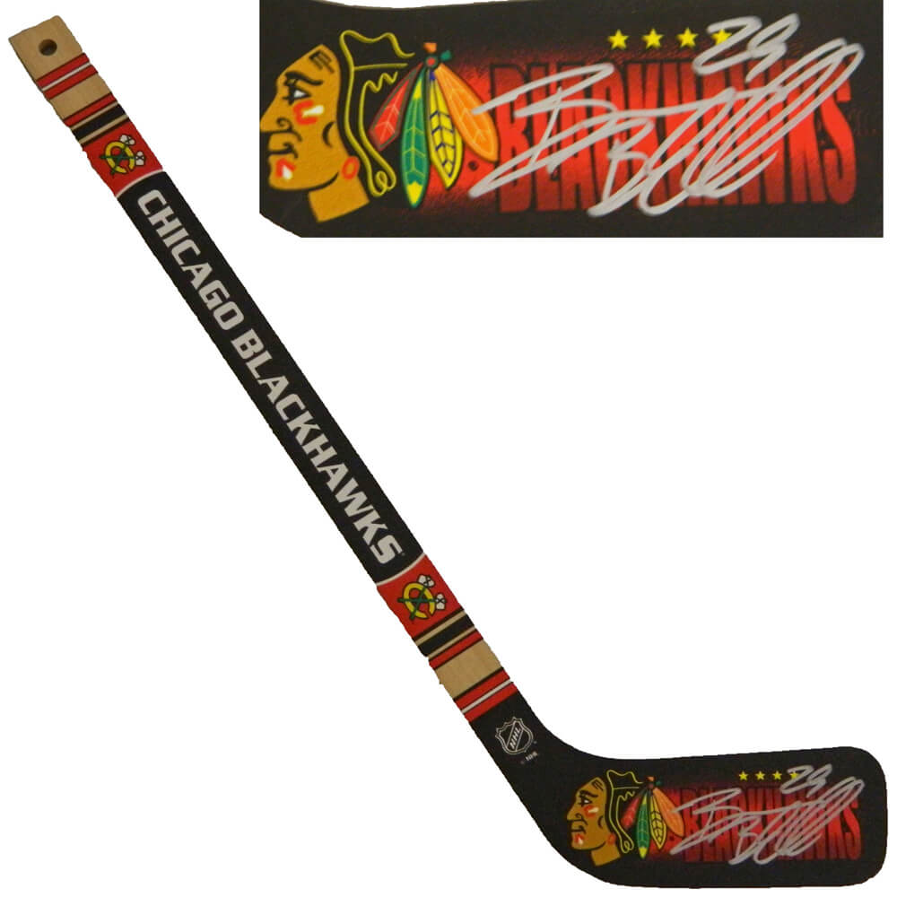 Bryan Bickell Signed Chicago Blackhawks Logo Mini Hockey Stick - BICSTK400 - Bryan Bickell Signed Chicago Blackhawks Logo Mini Hockey Stick product image