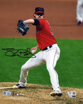 Shane Bieber Signed Cleveland Indians Pitching 8x10 Photo - (Fanatics) - BIE08P101 - Shane Bieber Signed Cleveland Indians Pitching 8x10 Photo - (Fanatics) product image